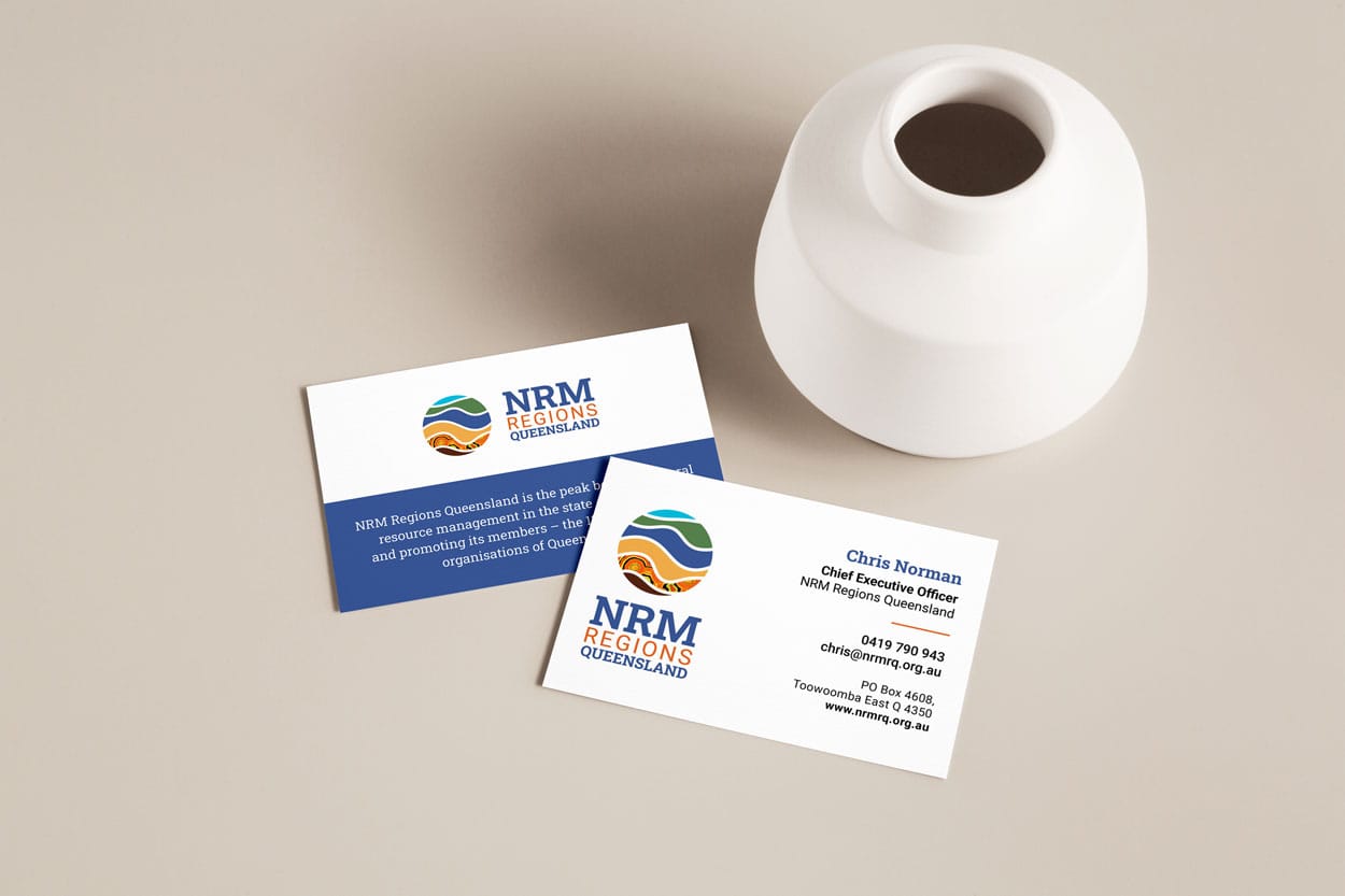 nrmrq business card design