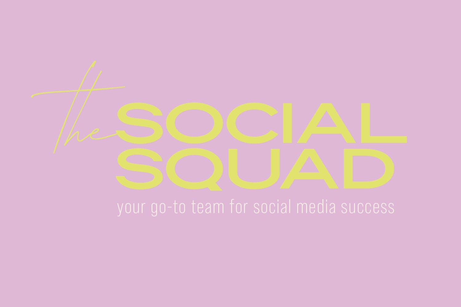 the social squad logo